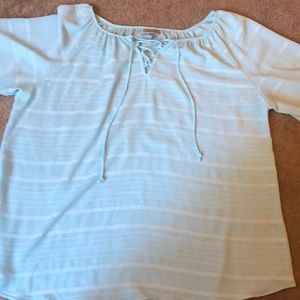 Avenue mint green blouse 18/20